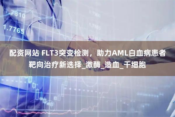 配资网站 FLT3突变检测，助力AML白血病患者靶向治疗新选择_激酶_造血_干细胞