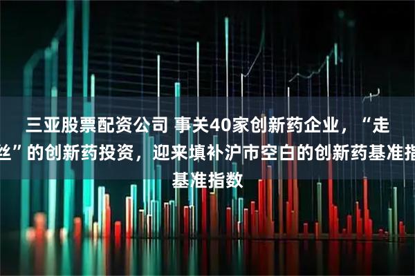 三亚股票配资公司 事关40家创新药企业，“走钢丝”的创新药投资，迎来填补沪市空白的创新药基准指数